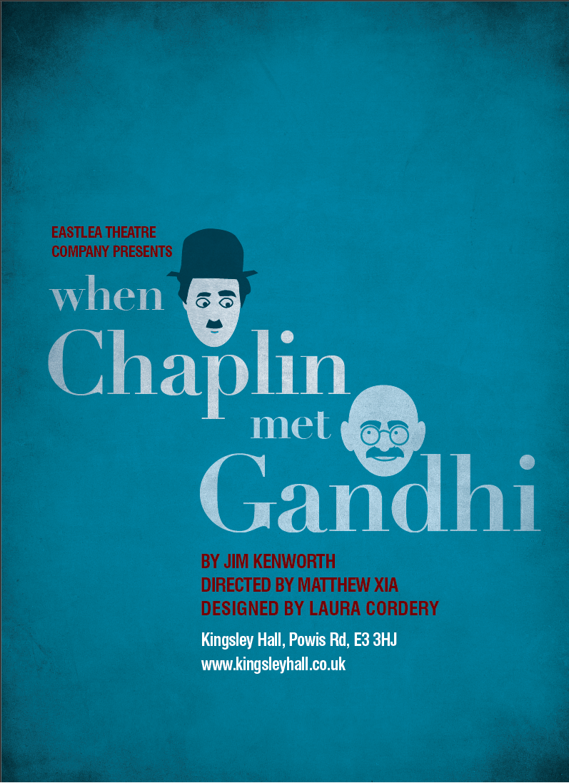 When Chaplin Met Gandhi flyer